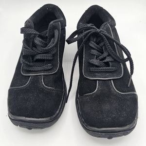 Riverstone Cannon Black Suede Lace Up Loafers